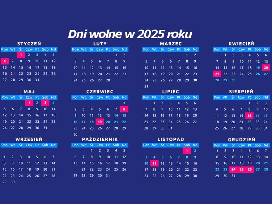 Czy jutro idzie się do pracy? Sprawdź, czy to dzień wolny