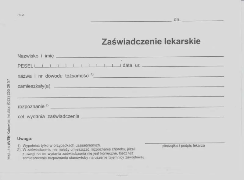 Czy zwolnienie lekarskie obejmuje dni wolne, takie jak soboty i niedziele?