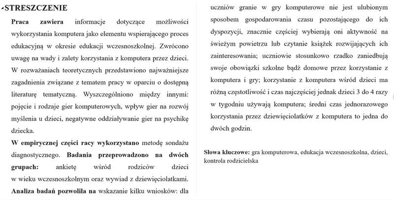 Jak napisać streszczenie pracy licencjackiej: wzór i wskazówki