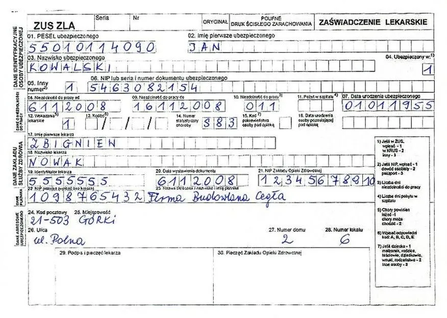 Jak szybko i łatwo sprawdzić zwolnienie lekarskie w internecie?
