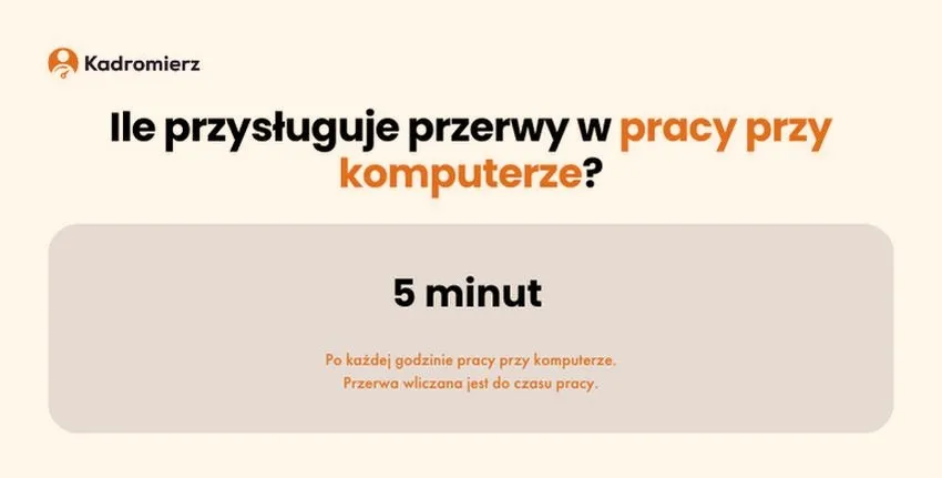 Jaka przerwa przysługuje pracownikowi — kiedy i ile możesz odpocząć?