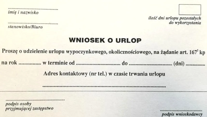 Pracuję na pół etatu – ile dni urlopu mi przysługuje?