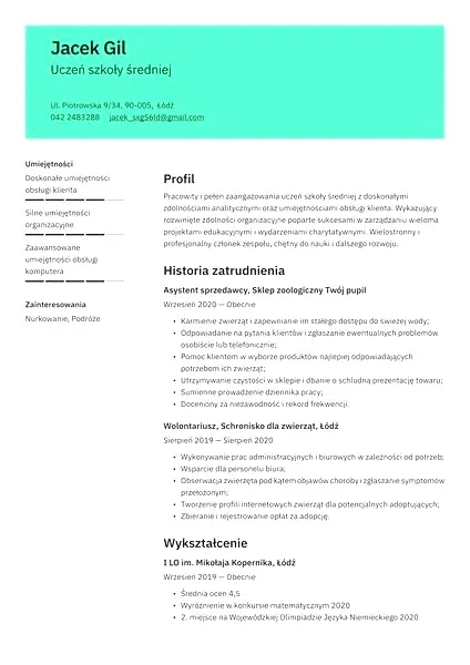 Sekrety skutecznego CV do szkoły, które zwiększy Twoje szanse na przyjęcie