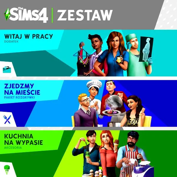 Aktywni simowie w pracy