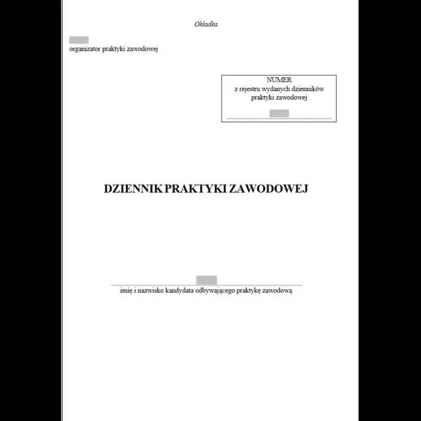 Dziennik praktyki zawodowej