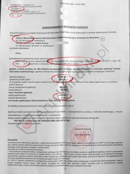 Egzekucja komornicza