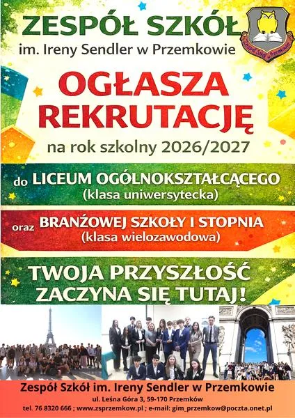 Etapy rekrutacji do liceum