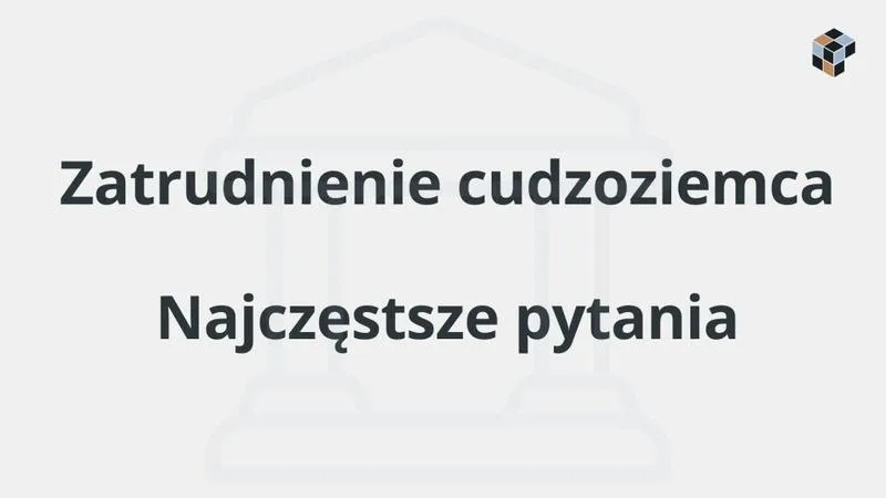 Formalności dla pracodawców