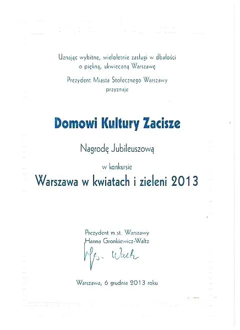 Grupy zawodowe nagroda