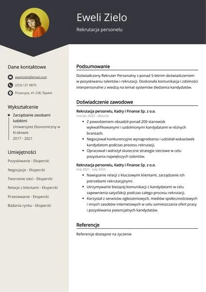 Idealne CV dla rekrutera