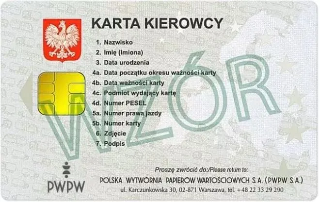 Karta kierowcy
