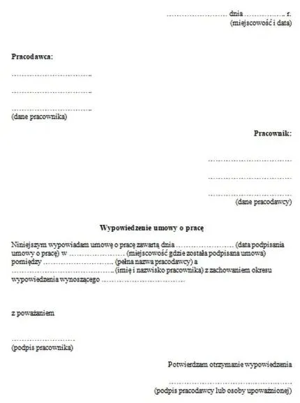 Konsekwencje błędnego wypowiedzenia