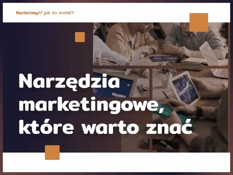 Narzędzia marketingowe