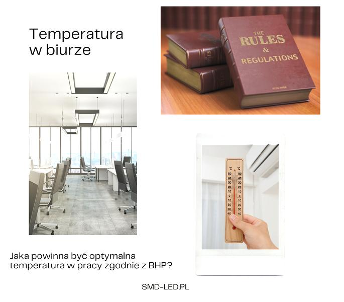 Normy temperatury w pracy