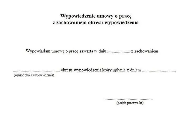 Obliczanie okresu wypowiedzenia
