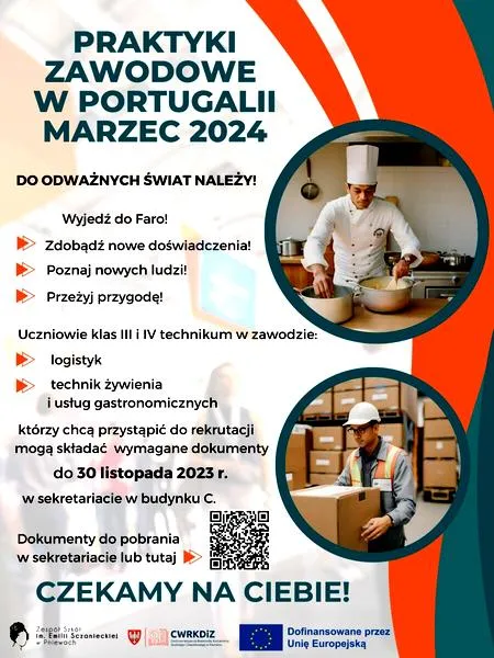 Organizacja praktyk w technikum