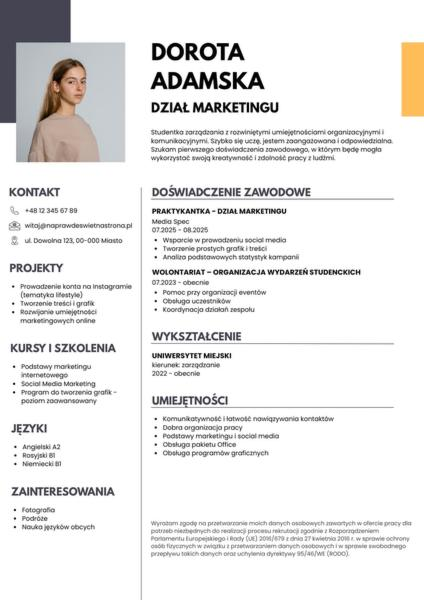 Pisanie CV
