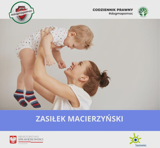 Prawo do zasiłku macierzyńskiego
