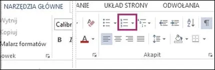 Profesjonalny spis tabel