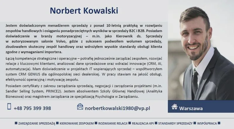 Profil zawodowy