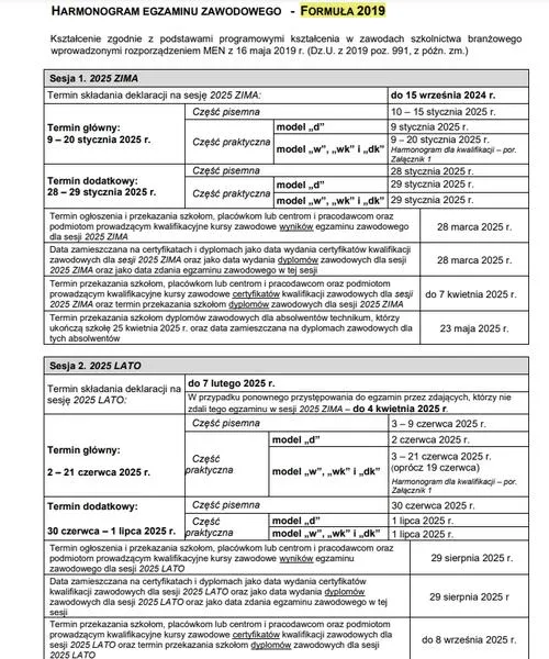 Przygotowanie do egzaminu