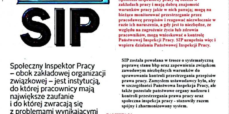 Społeczny inspektor pracy