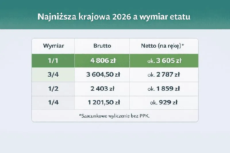 Średnie wynagrodzenie 2026
