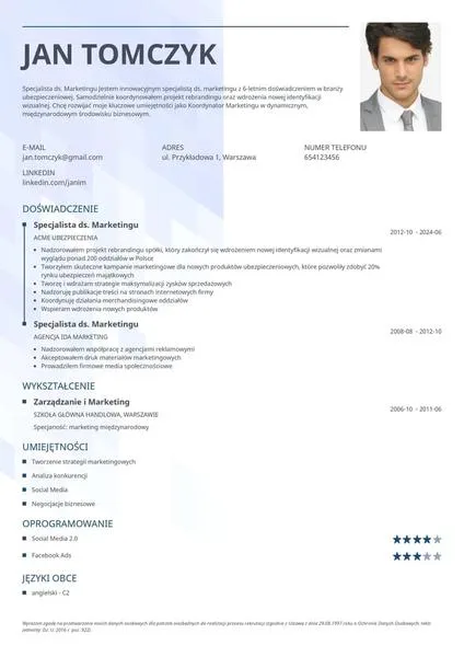 Tworzenie CV