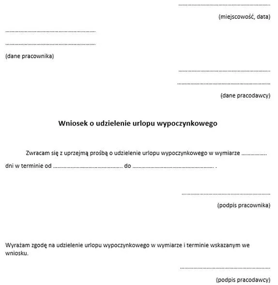 Urlop na pół etatu