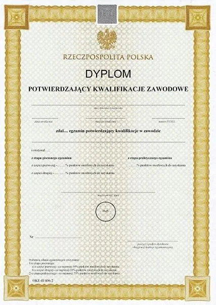 Wyniki egzaminu zawodowego