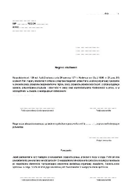 Zachowania dyscyplinujące