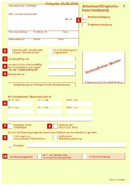 Zwolnienie lekarskie i obowiązki